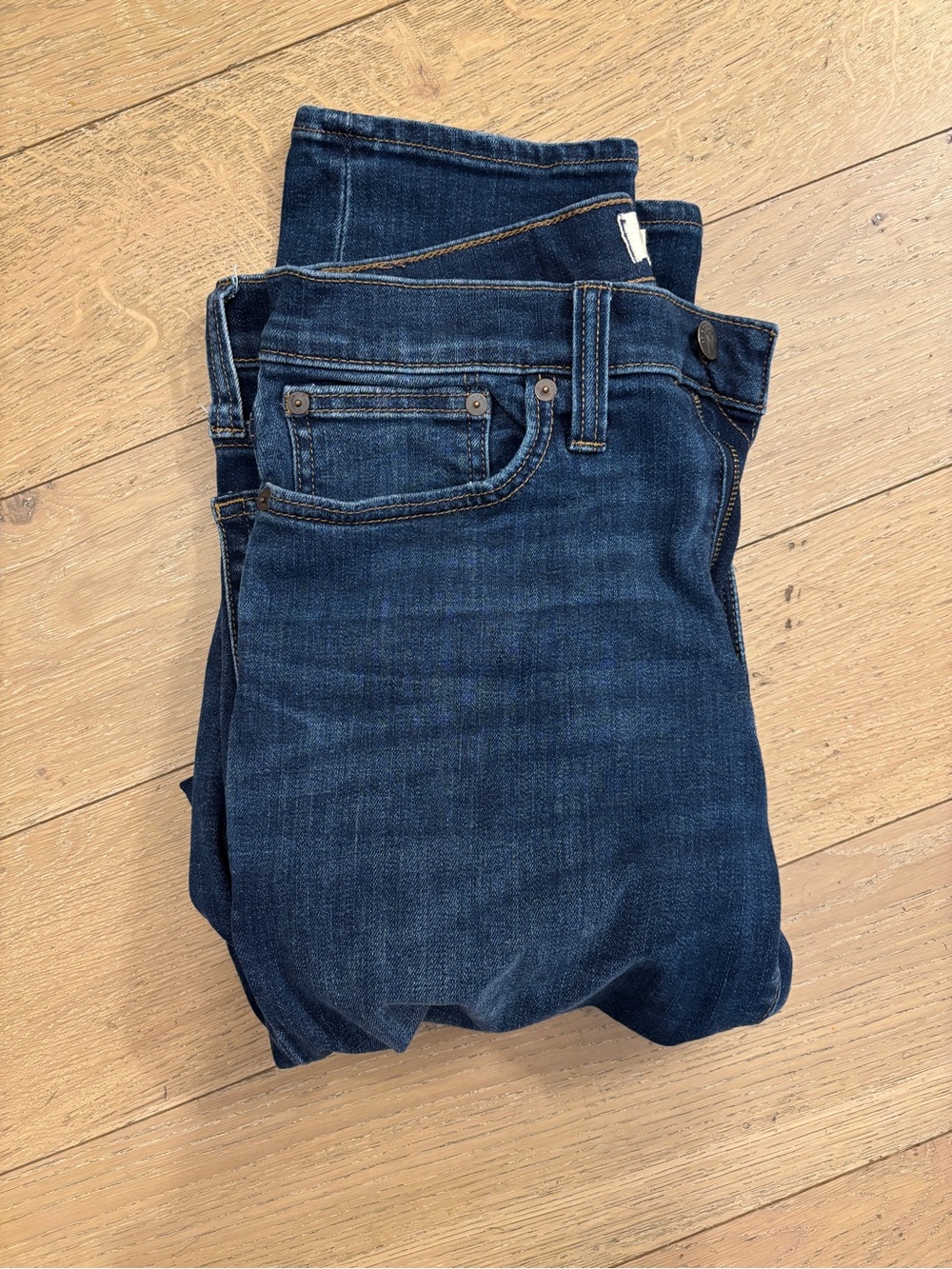 Athletic Slim Blue Jeans